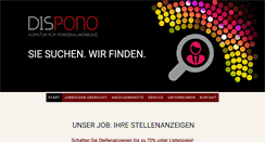 Desktop Screenshot of dispono.net